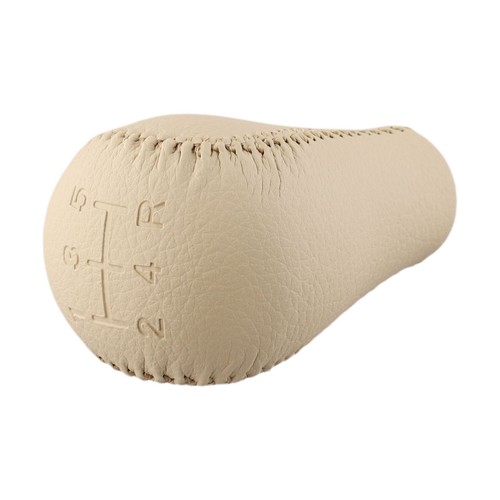 Leather shift knob - knob, number