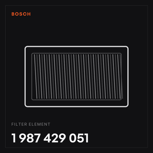 Bosch 987 429 051 - 987, filter