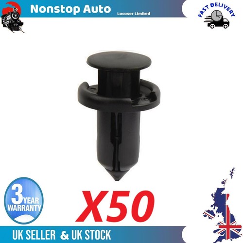 50x bumper trim clips plastic - bumper,