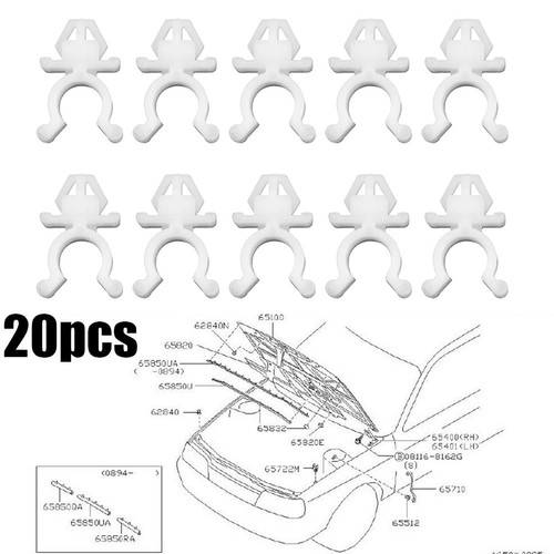 20pcs white for - , bonnet
