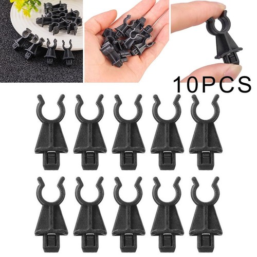 For hood rod clip black - for, 10*hood